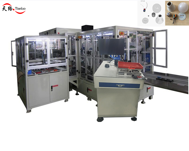 LED Bulbs Automatic Assembly Line Machine
