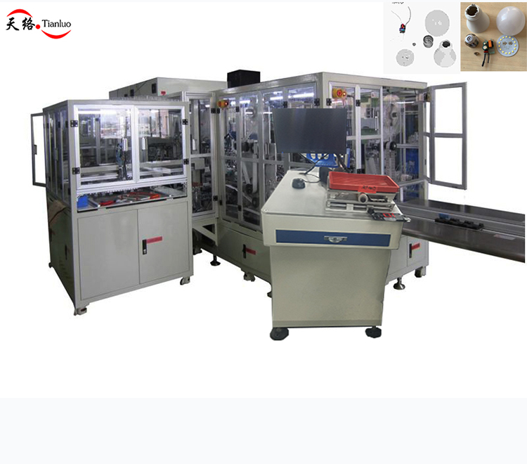 LED Bulbs Automatic Assembly Line Machine