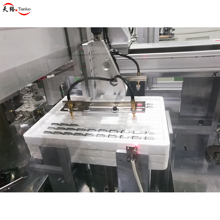 Eyebrow trimmer motor assembly welding machine