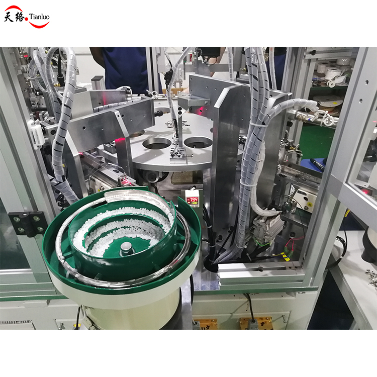 Eyebrow trimmer motor assembly welding machine