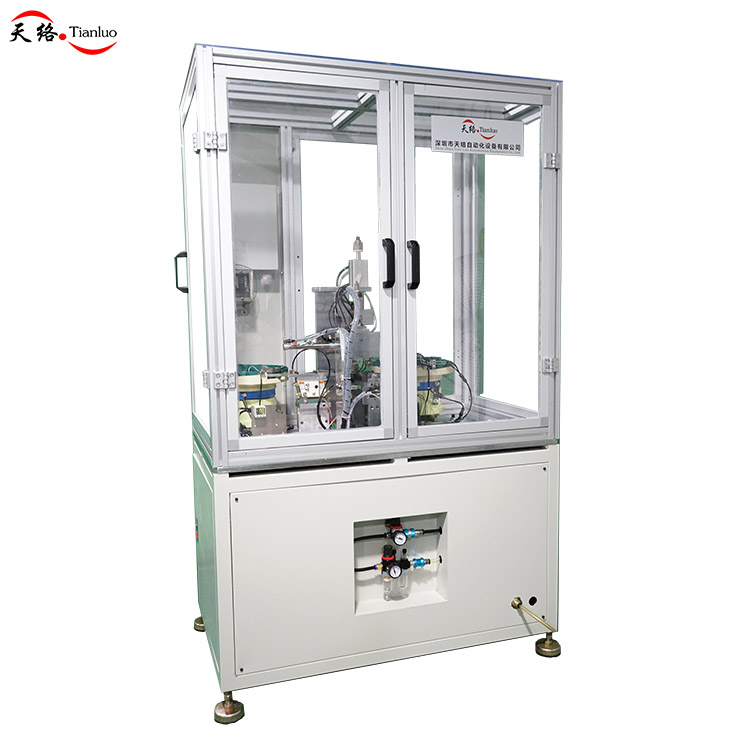 Automatic assembly machine for air valves