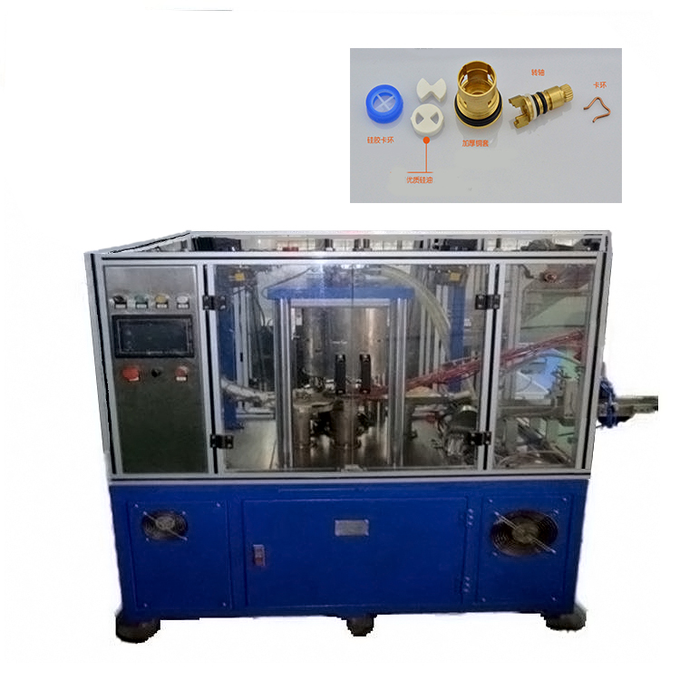 Ball valve assembly machine