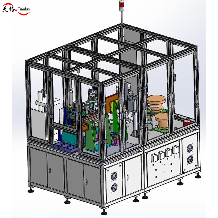 Temperature fuse assembly machine