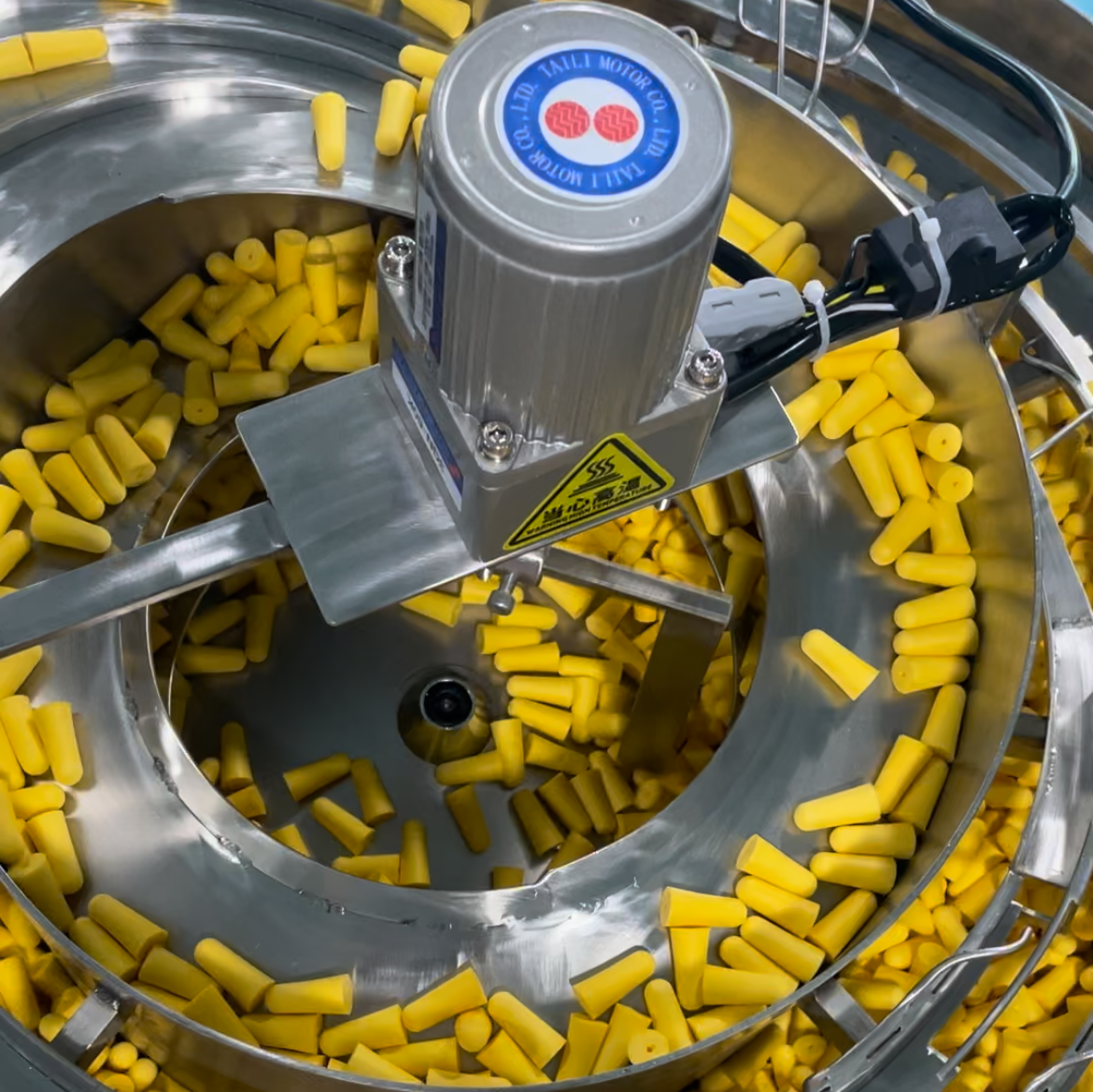 Fully Automated Assembly Machine for Corded Foam Earplugs High Precision